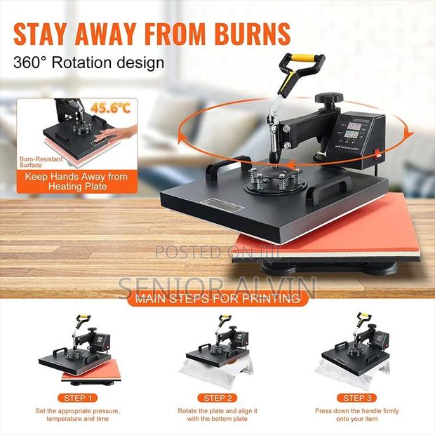 8 in 1 Combo Heat Press - main view