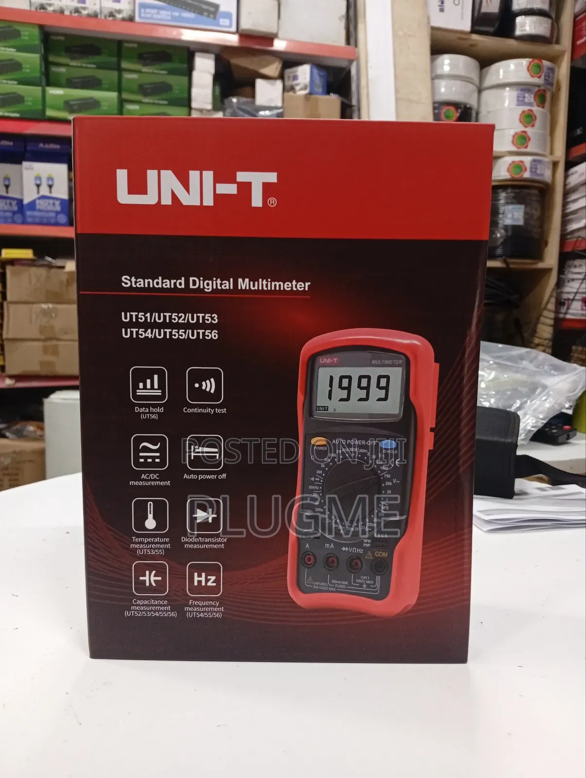 Unit T Ut51 Standard Digital Multimeter