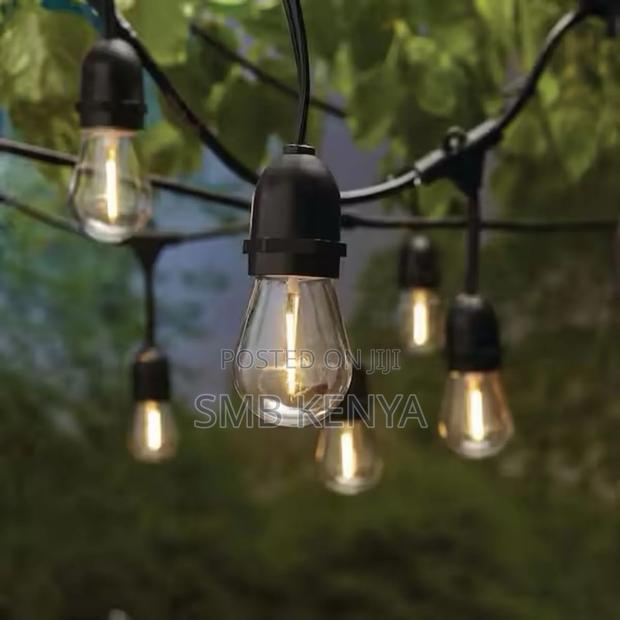 Led Outdoor And Indoor Solar String Lights, 20 Bulbs , 12 Meter - thumbnail 2