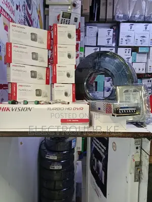 1080p Full Kit 8 Channel Hikvision 8pc Ir 2mp Dome/Bullets Cameras New