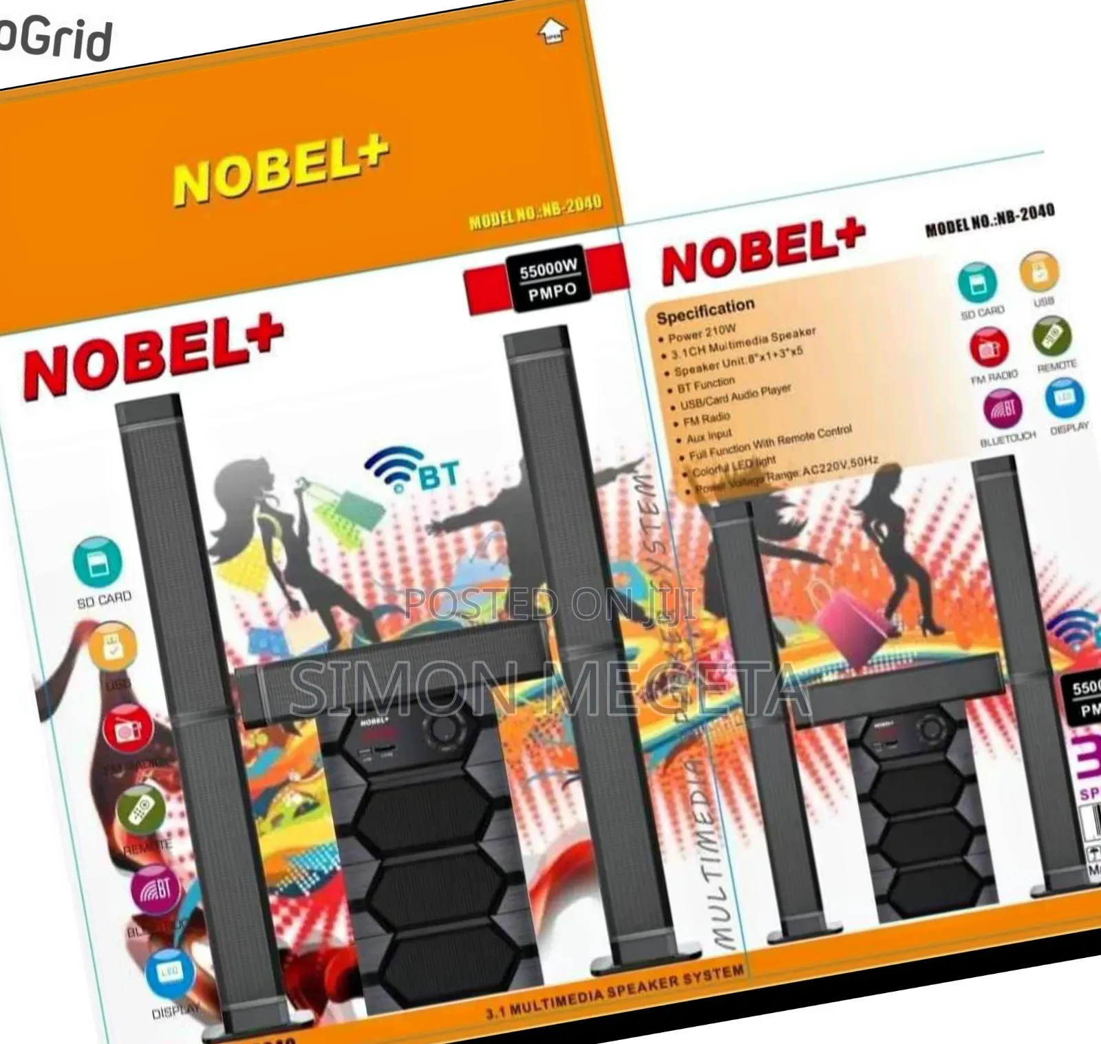 New Arrivals Nobel 2040 Woofer Available
