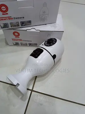 Indoor Security V380 Pro 1080p 2mp PTZ Dual Lens Wifi Bulb Camera