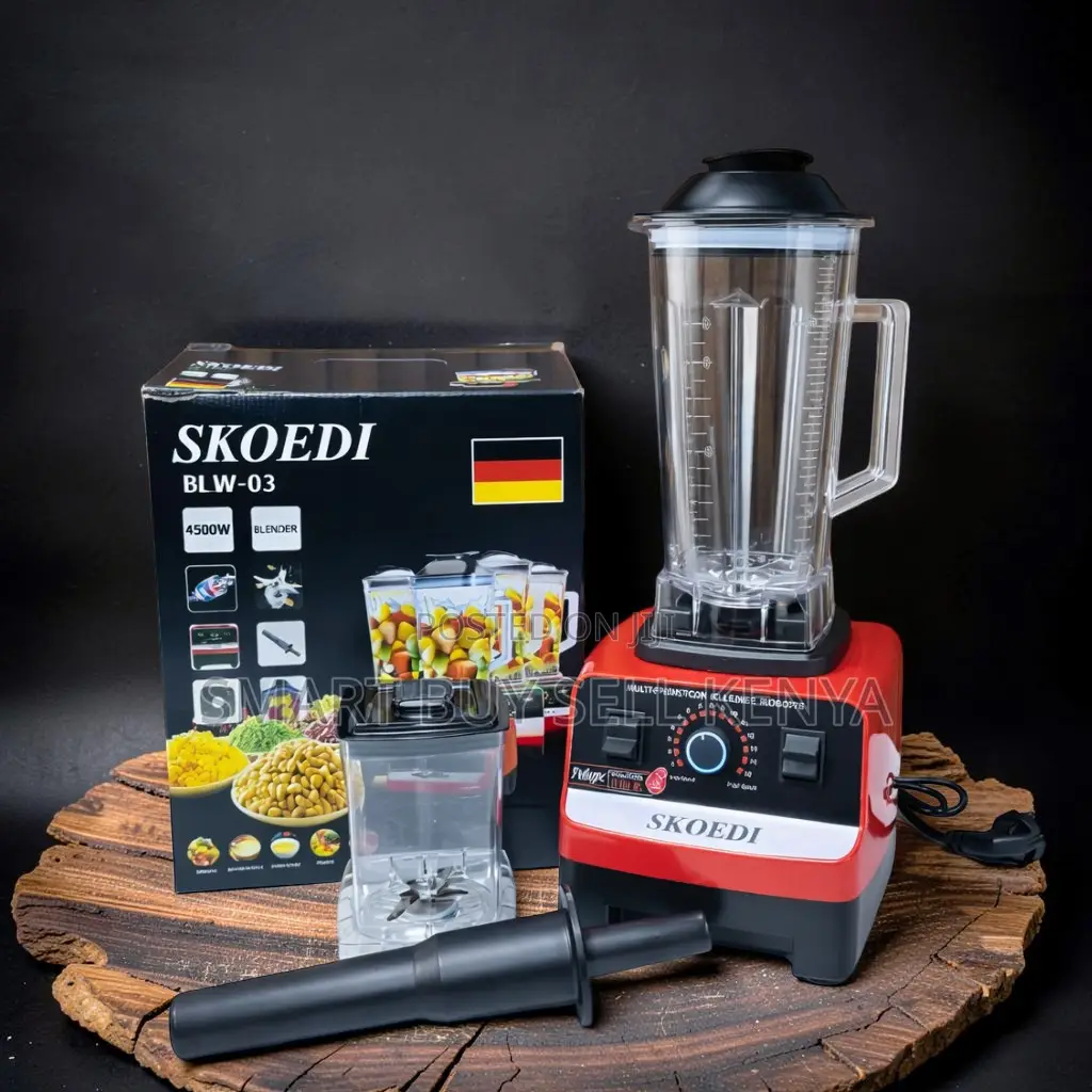 Skoedi Blender Large Capacity Jar and Energy Efficient Operation