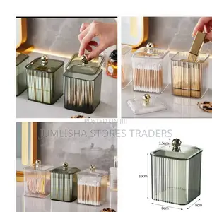 Transparent Cotton Swap Storage Box
