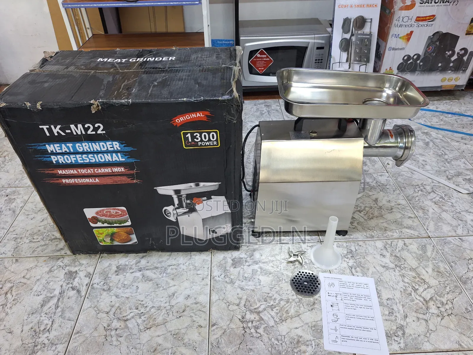 Tk-M22 Professional Electric Meat Grinder/Mincer.
