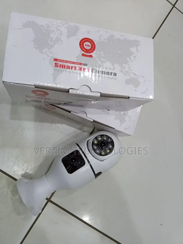 Live View 1080p 2mp PTZ Dual Lens Wifi Bulb Camera