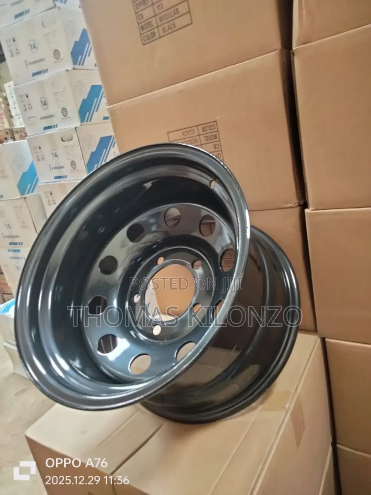 Size 16 10j 5 Stud Landcruiser Steel Rims
