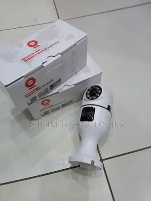 Smart Wireless V380 Pro 1080p PTZ Dual Lens Bulb Camera