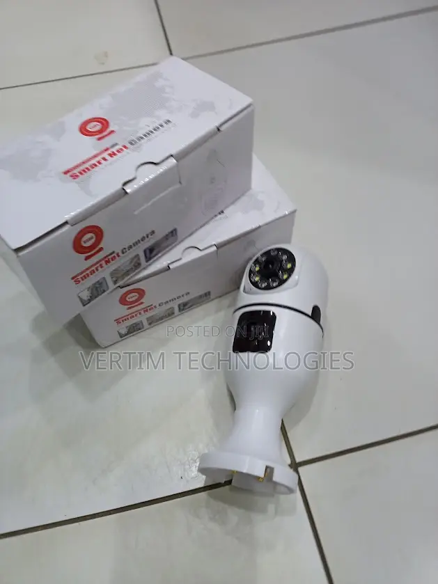 Smart Wireless V380 Pro 1080p PTZ Dual Lens Bulb Camera