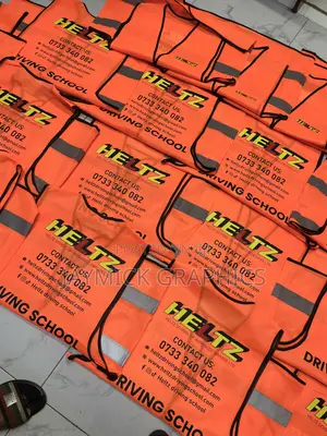 Reflector Jackets (Branded Velcro With Black Lining)