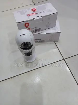 Dual Lens PTZ Rotating Bulb Camera Ai Human Movement Detection