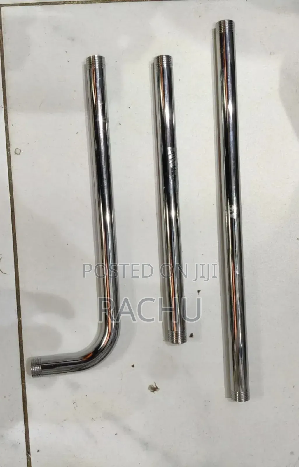 Shower Pipe Stainless Chrome