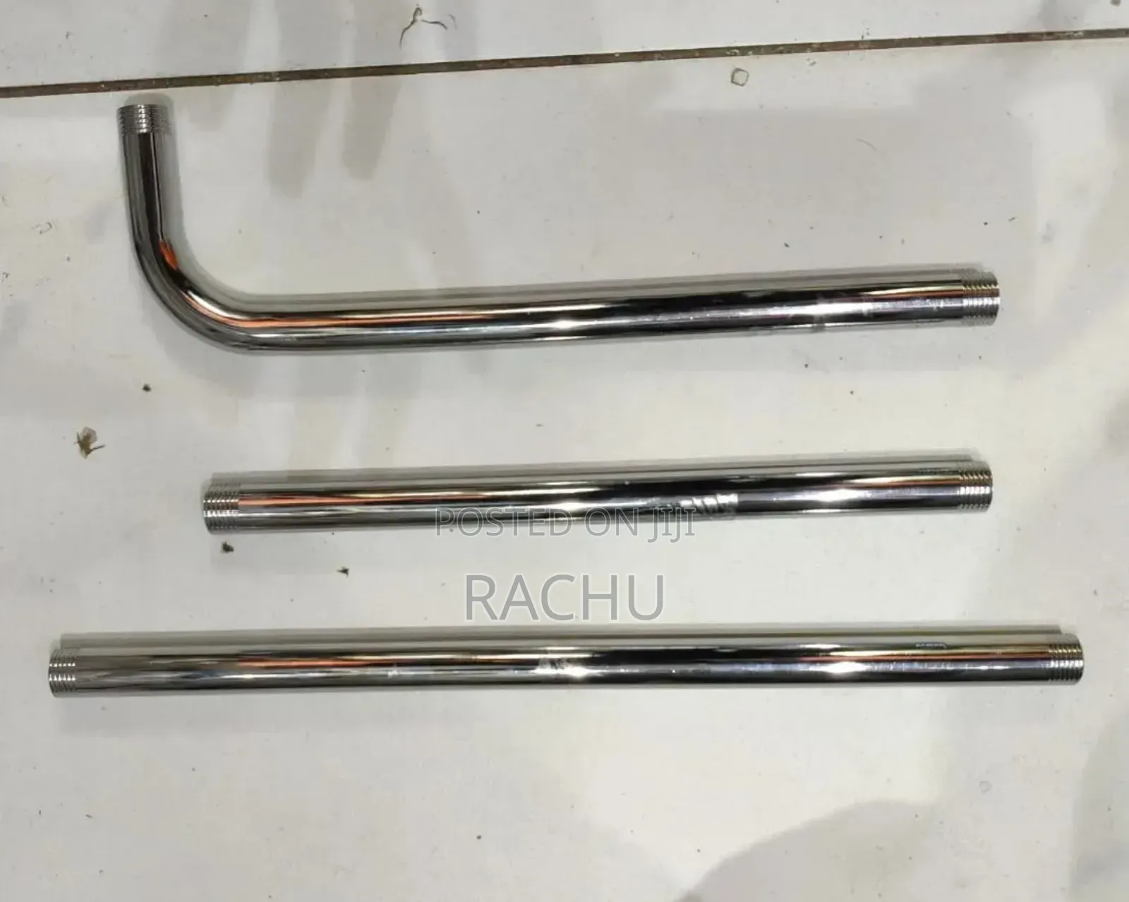 Shower Pipe Stainless Chrome