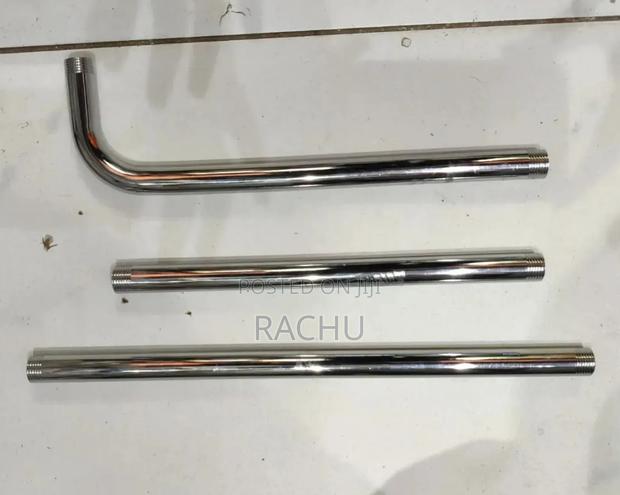 Shower Pipe Stainless Chrome
