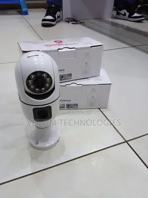 Cloud Storage Backup Support Dual Lens PTZ Rotating Wifi Bulb Camera