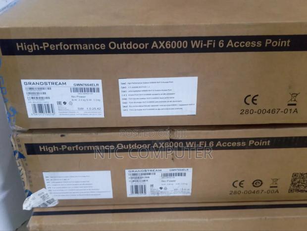 Grandstream 7664elr High Performance Ax6000 Wifi 6 Access Point