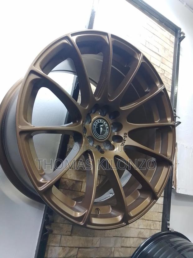 Size 17 Matt Bronze Sports Rims - thumbnail 2