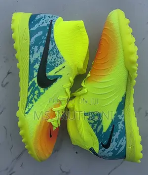 Neon Nike Phantom Gx Ii Elite Tf Soccer Shoes Size 39-45