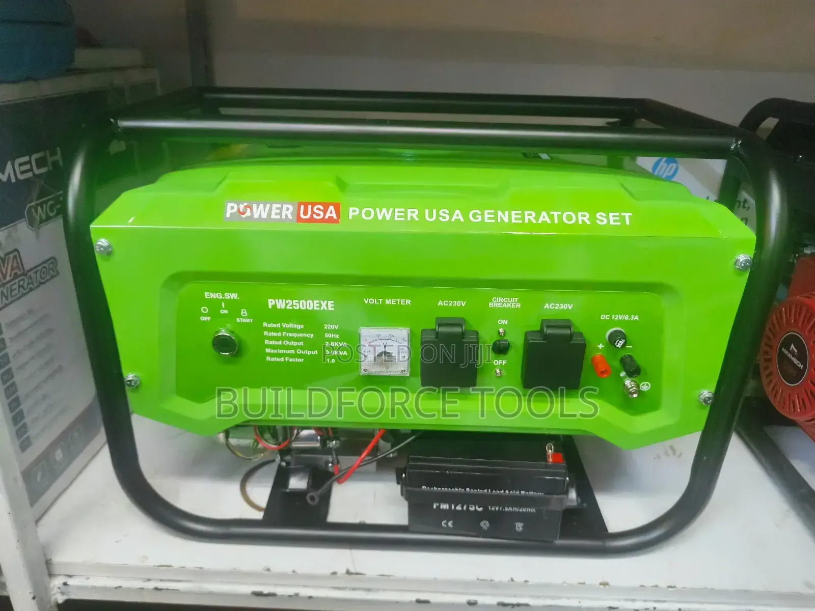 Gasoline 3 Kva Power Usa Generator