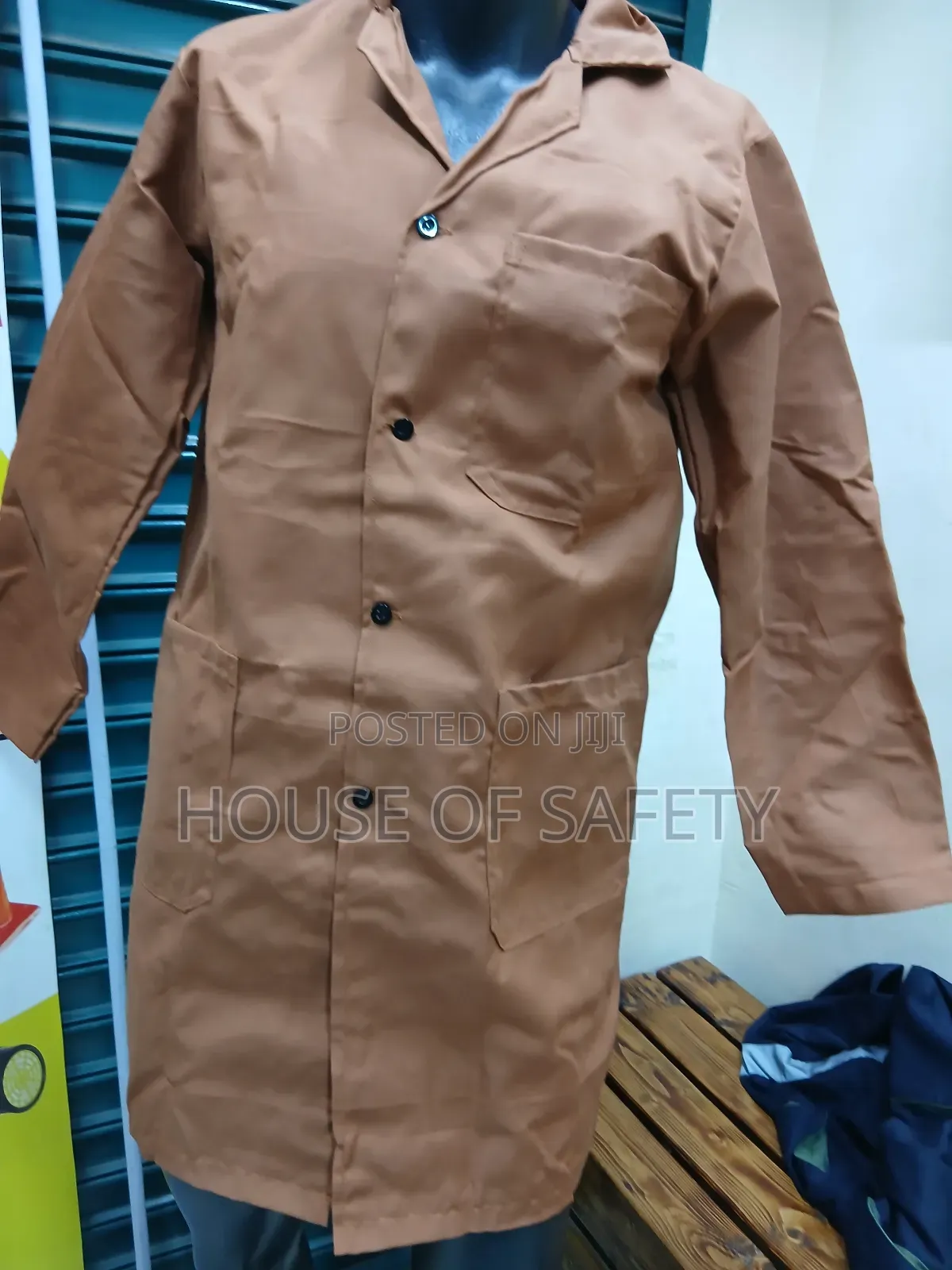 Knee Length Kikuyu Brown Over Dustcoats