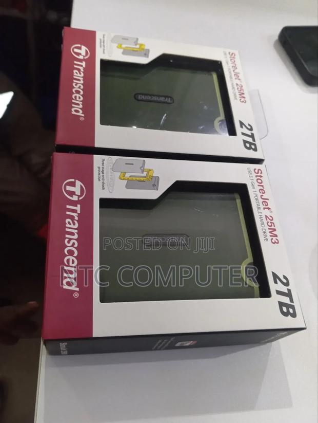 Transcend 2tb Portable External Hard Disk Drive - thumbnail 2