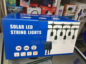 Solar Led String Lights 7m 10bulbs