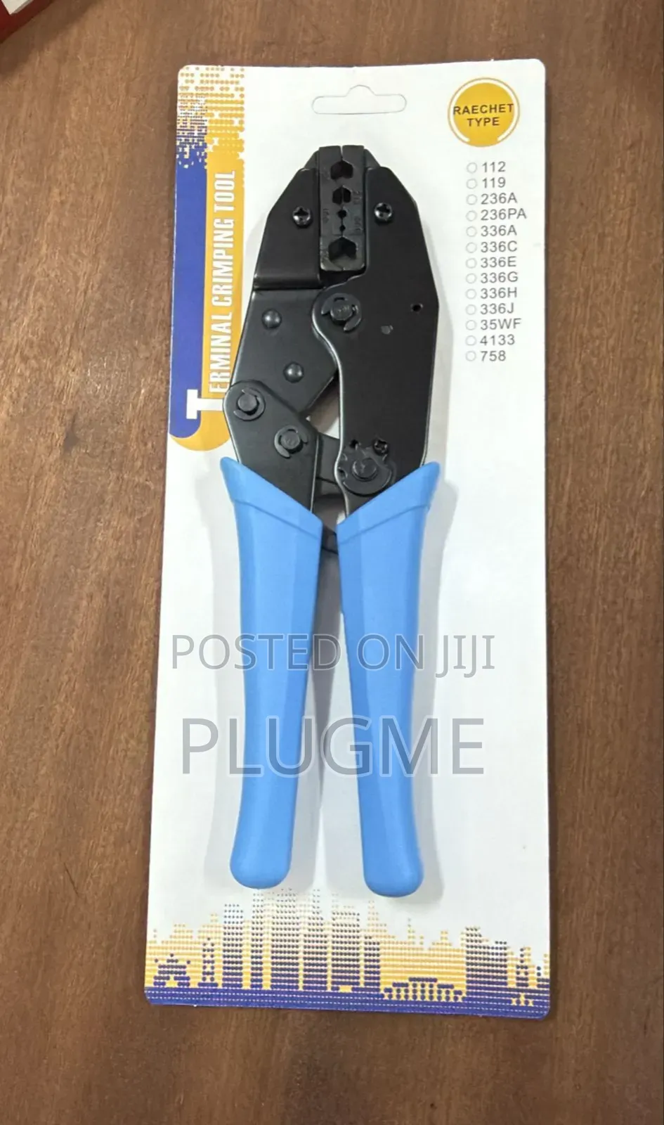 Terminal Crimping Tool+Cutter Strip
