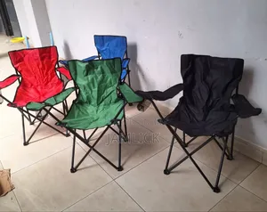 Camping Chair With Cup Holder Pouch
- G