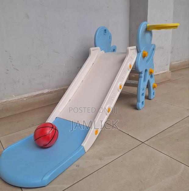 Toddler Slide Indoor for Kids 1.5–3 Years – Blue
- G