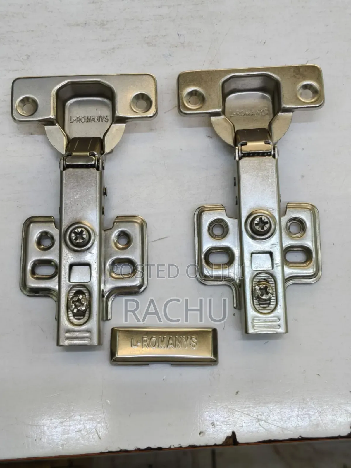 Malpha Hinges Hydraulic L-Romanys Per Pair