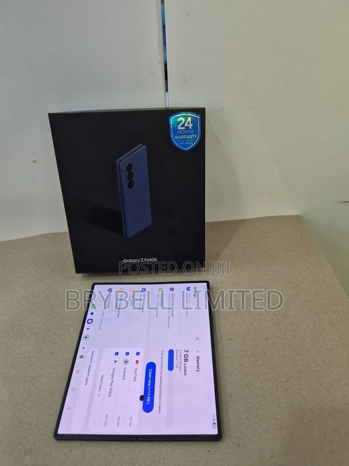 Samsung Galaxy Z Fold6 256 GB Blue