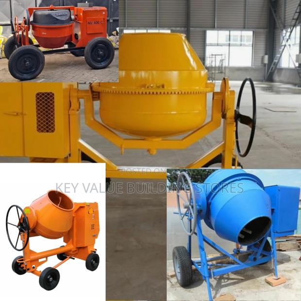 Resilient Built Commercial Concrete Mixer