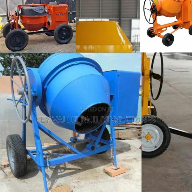 Safety Enhanced Commercial Concrete Mixer