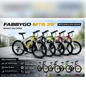 MTB Size 26 With Gear and Disc Breaks - main view