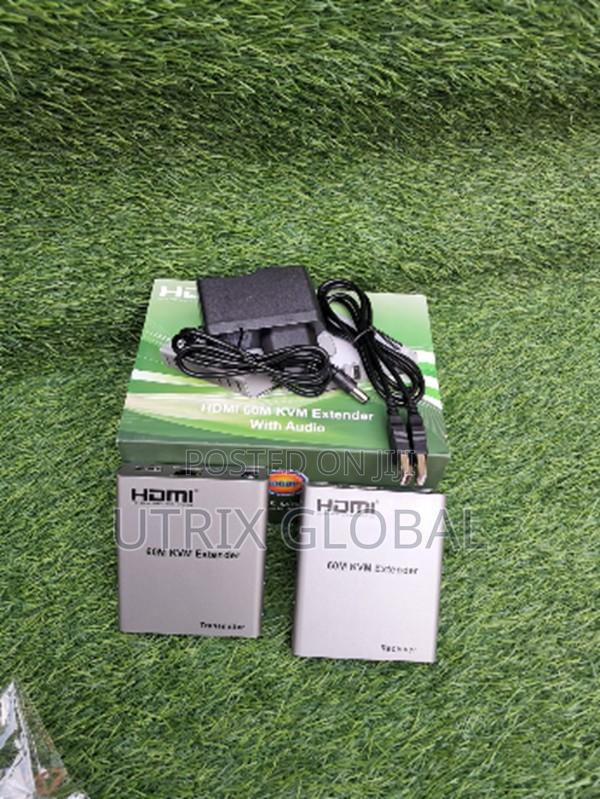 Hdmi 60m Kvm Extender With Audio Keyboard Mouse Control
