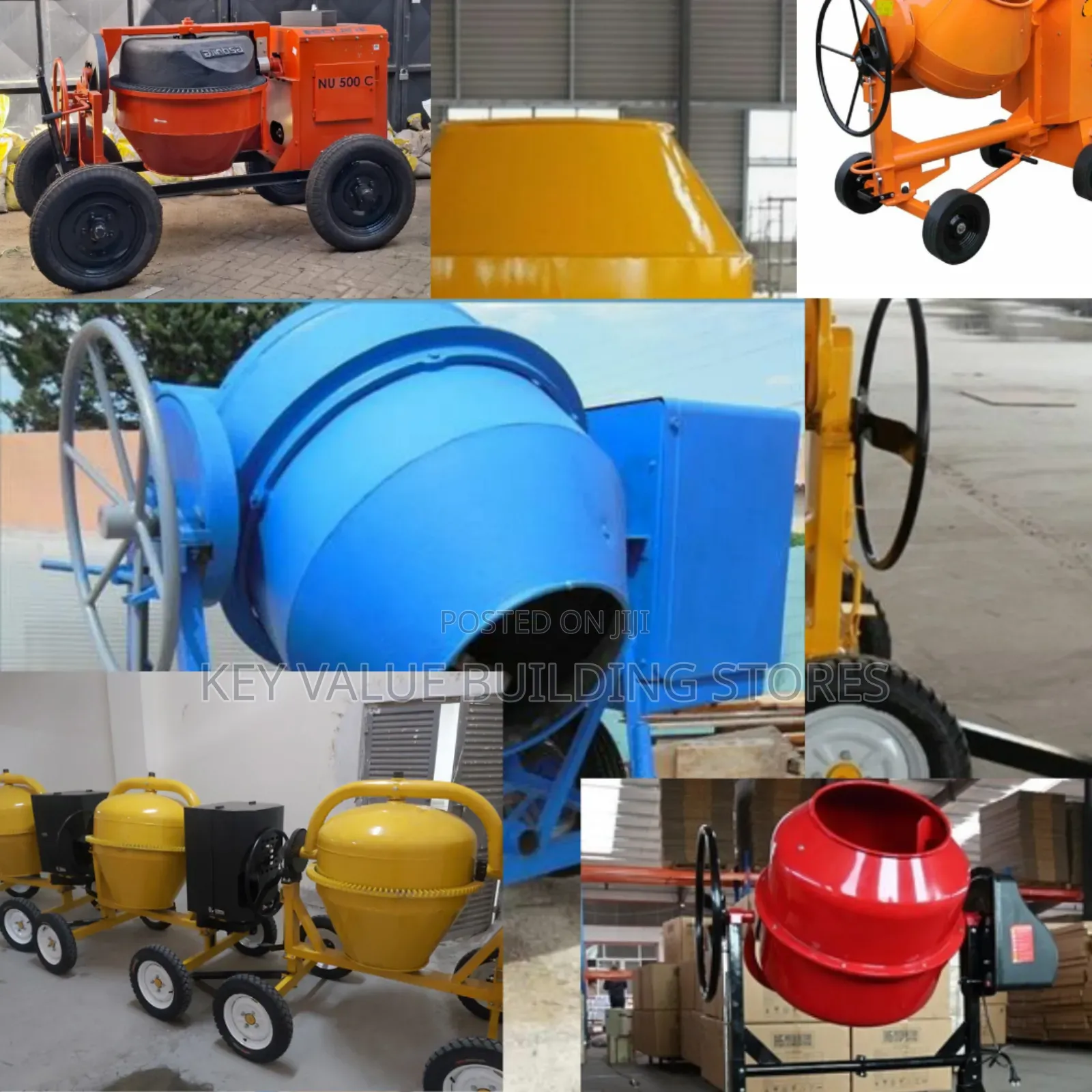 Workshop Ready Commercial Concrete Mixer