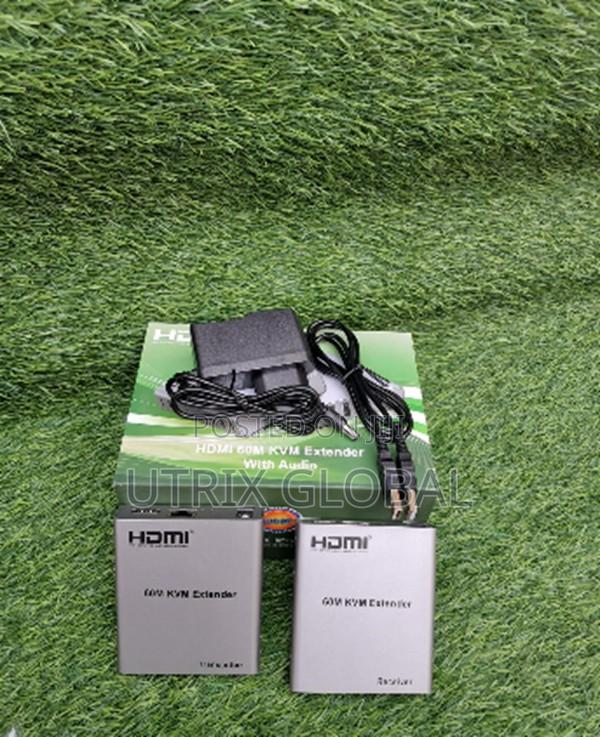 Hdmi 60m Kvm Extender Over Cat6 With Audio Support