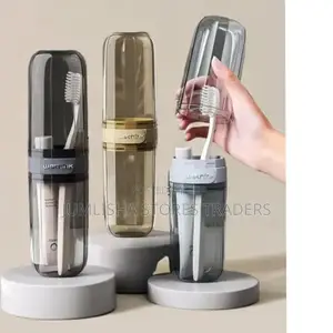 Portable Tooth Brush/Paste Holder