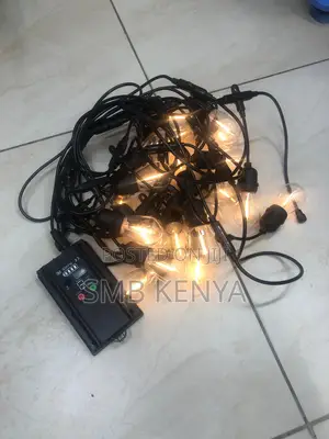 Solar Bulb String Lights 7 Meters 10 Bulbs