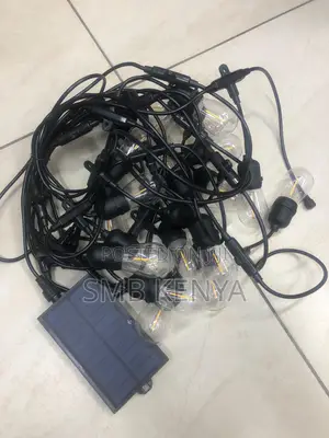 Solar Bulb String Lights 7 Meters 10 Bulbs