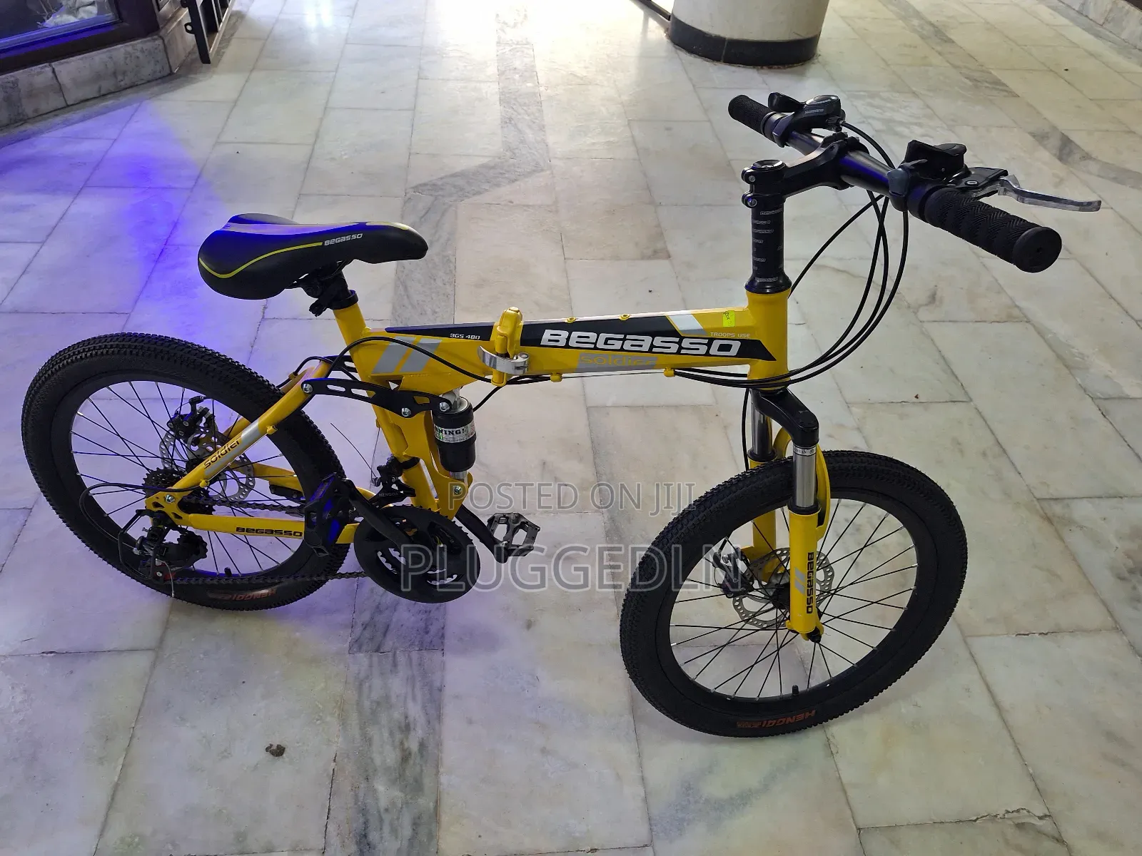 Begasso Foldable Mountain Bike- Size 20.