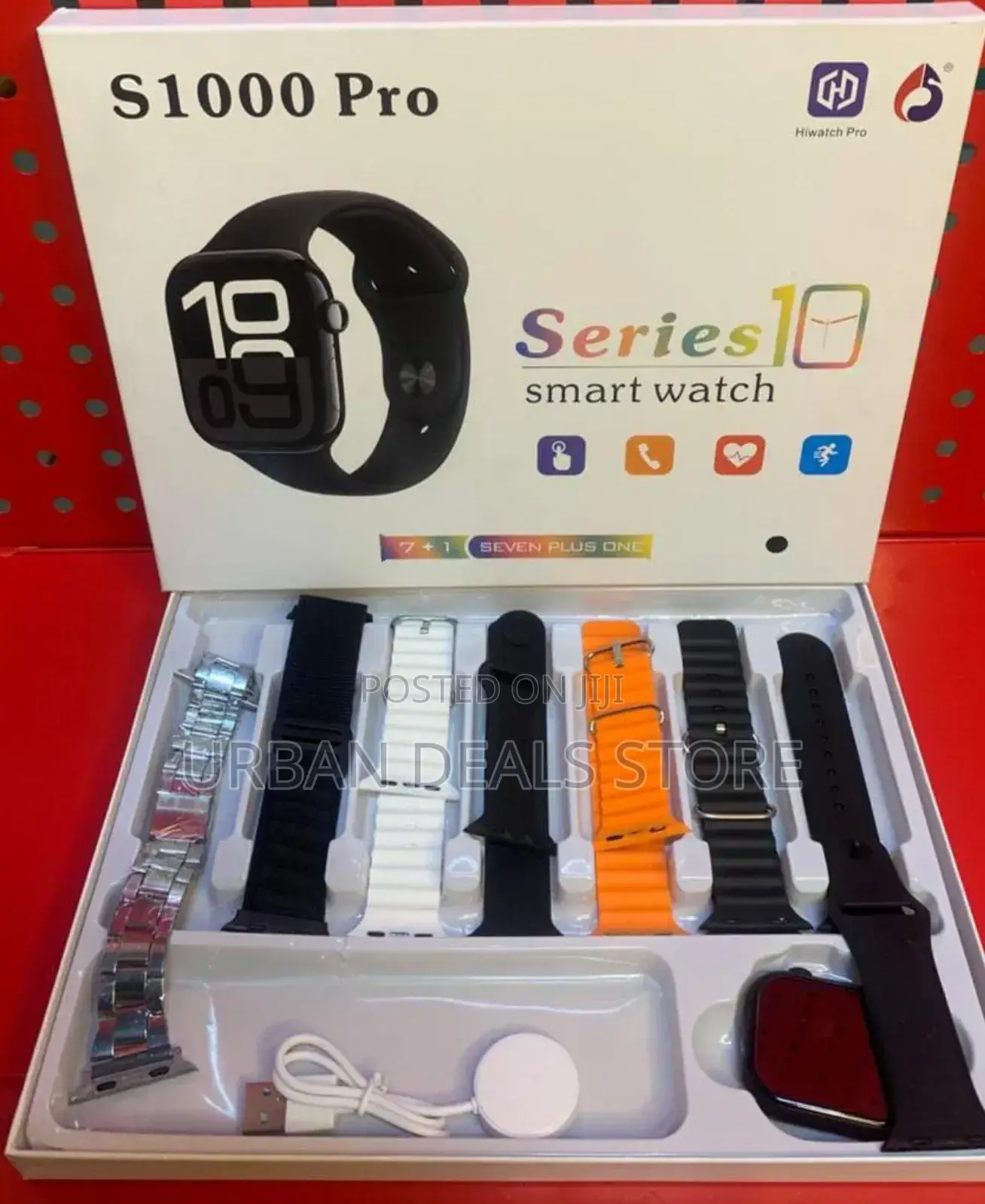 *S1000 Pro Smart Watch*
* Has a 46mm Case With a Full Hd Touch