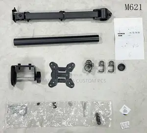 Zeno M621 Adjustable Single Monitor Arm Mount Desk Clamp 15'' to 32''