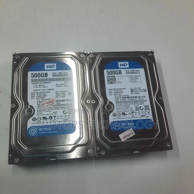 500 Gb Desktop Harddisk - main view