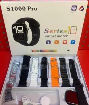 *S1000 Pro Smart Watch Has a 46mm Case With a Full Hd Touch Display
