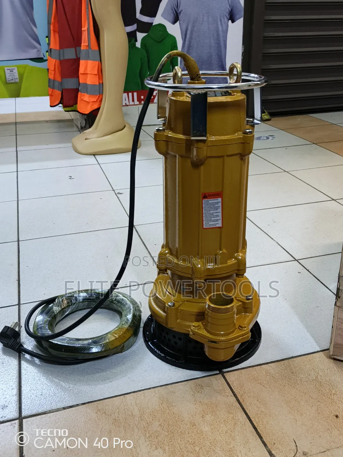 3hp 2" Primer Water Pump 38m Head