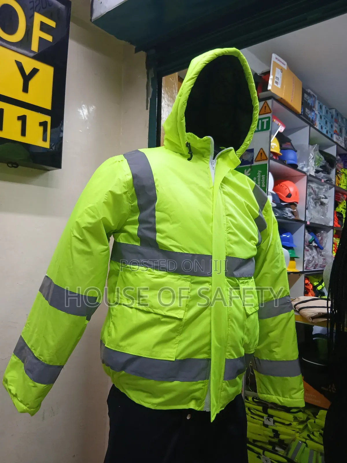 Luminous Water Resistance Jackets for Motorcyclist
