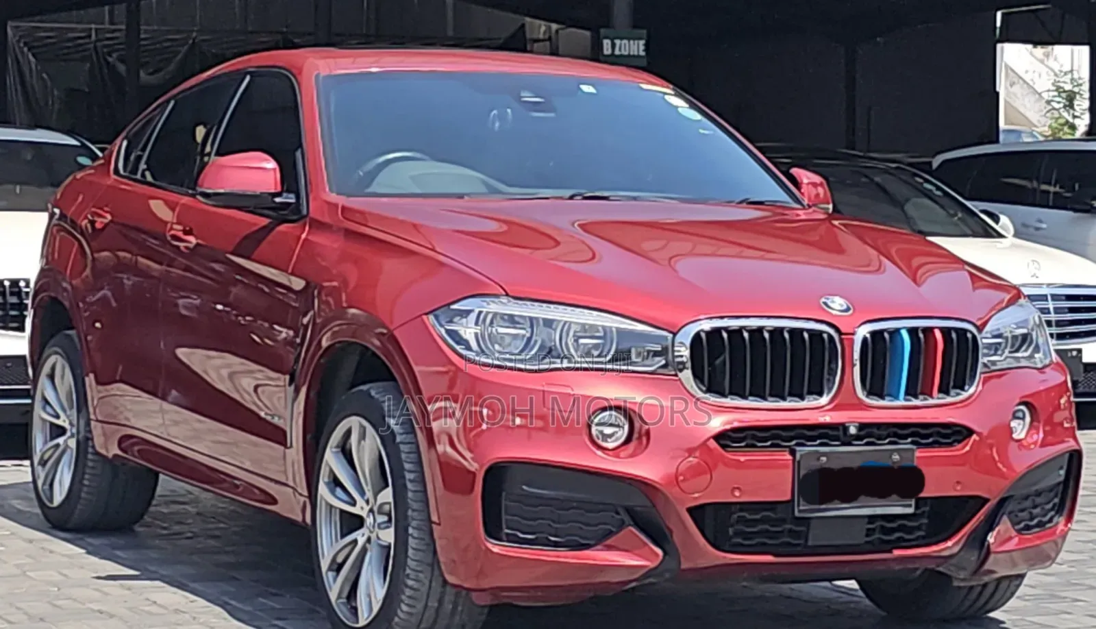 BMW X6 2017 Maroon