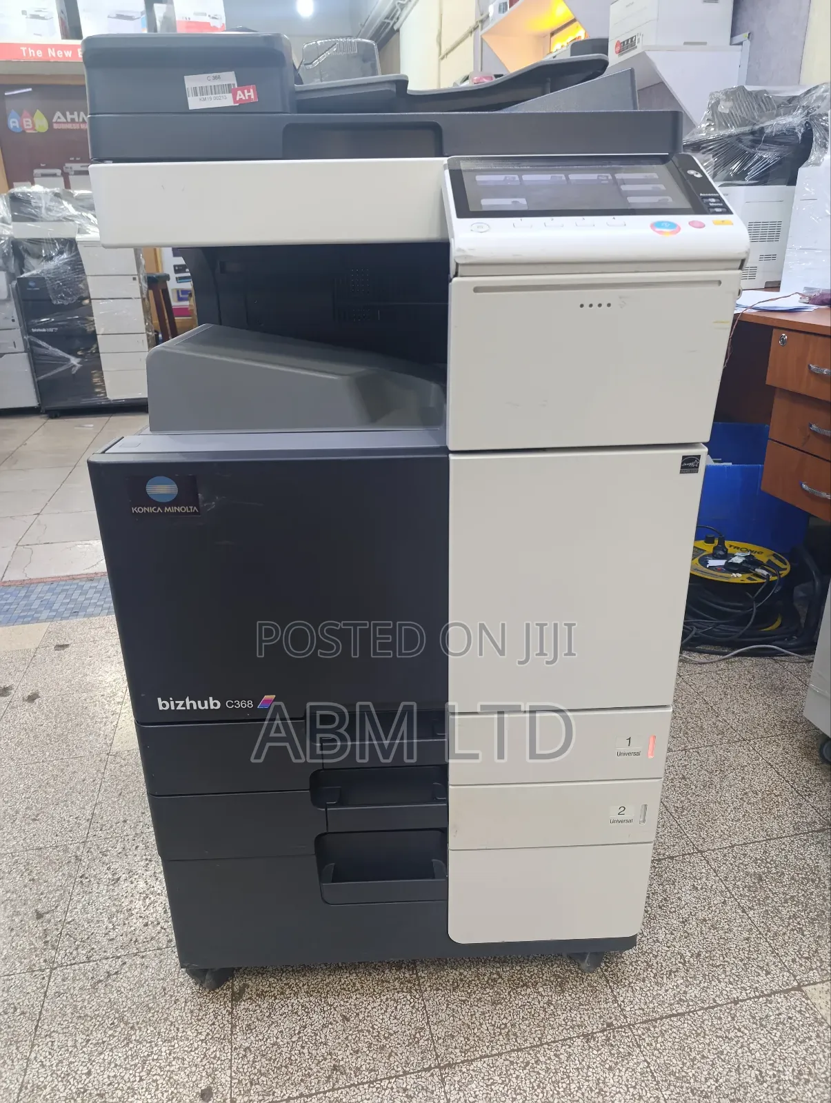 Bizhub C368 Colour Laser MFP for Simplicity and Usability