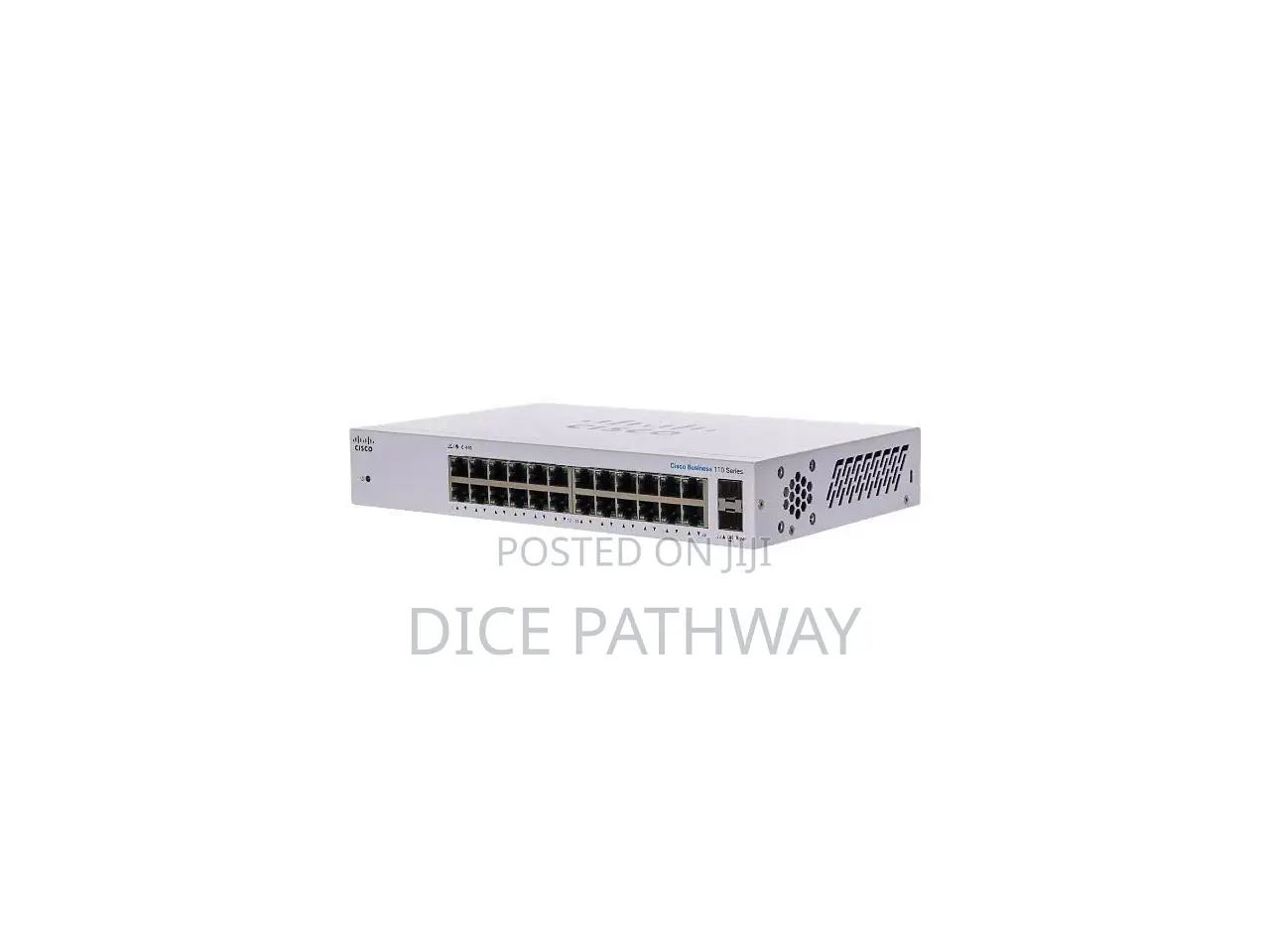 Cisco Cbs110 Switch, 24xgigabit Ports/2xgigabit SFP/Unmanaged